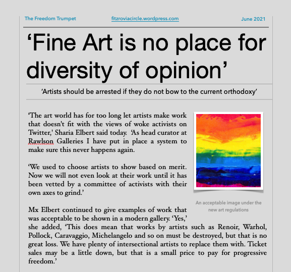 fineart diversity of opinion
